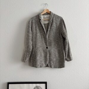 Pull&Bear || Textures Weave Blazer || EUR Small